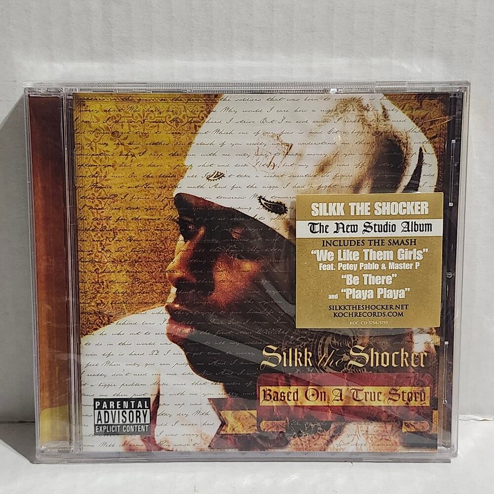 Silkk the Shocker Based on a True Story CD 2004 New Sealed Hype Sticker